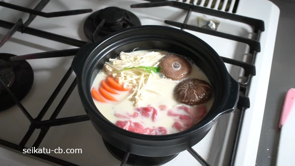 ¼ÑΩ¤Ã¤¿Æ¦ÆýÆé¤Î¥¹¡¼¥×¤ËÆÚÆù¤È¤¨¤Î¤¤À¤±¤È¤·¤¤¤¿¤±¤È¤Ë¤ó¤¸¤ó¤ò²Ã¤¨¤Æ¼Ñ¹þ¤à