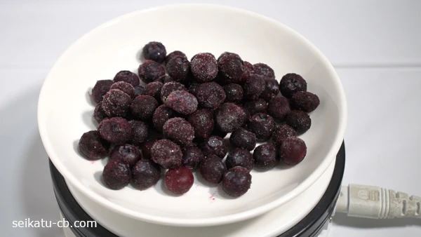 業務スーパーのカナダ産冷凍ブルーベリー