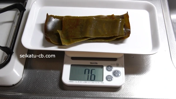 ���ۤΤ�������νŤ���76g