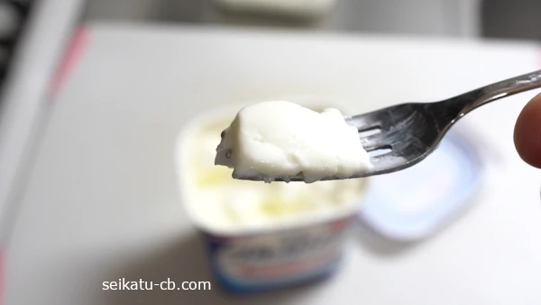 マシュマロヨーグルトのヨーグルトの部分
